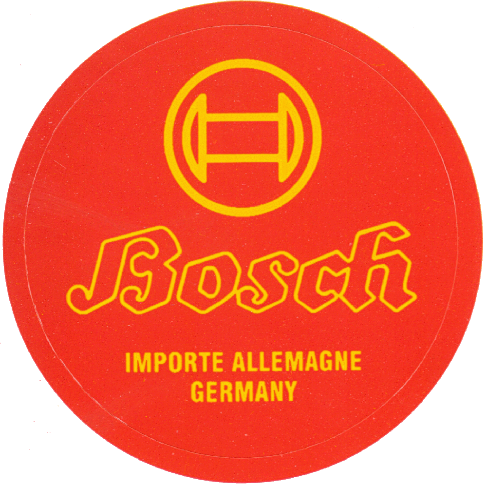 Vintage Bosch Logo - TheSamba.com :: Gallery - Vintage Old Bosch Logo