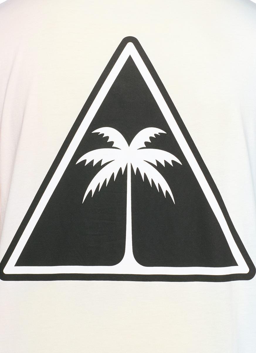 Palm Tree in Triangle Logo - Lyst - Palm Angels Palm Tree Print Watercolour T-shirt for Men