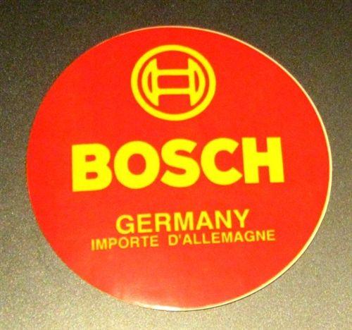 Vintage Bosch Logo - BOSCH BATTERY DECAL - FOR 190SL & OTHER MODELS