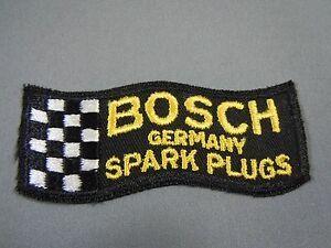 Vintage Bosch Logo - Vintage BOSCH SPARK PLUGS Embroidered Sew On Uniform-Jacket Patch 4 ...
