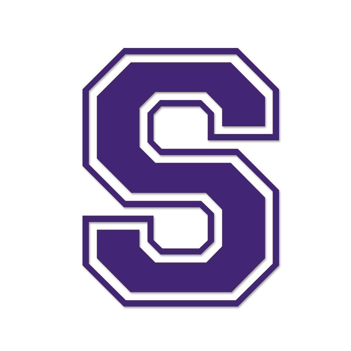 Varsity Letter S Logo - Amazon.com: Applicable Pun Varsity Letter S - Vinyl Decal Outdoor ...