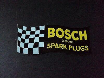 Vintage Bosch Logo - ORIGINAL VINTAGE BOSCH SPARK PLUGS Drag Racing Decal Sticker Large