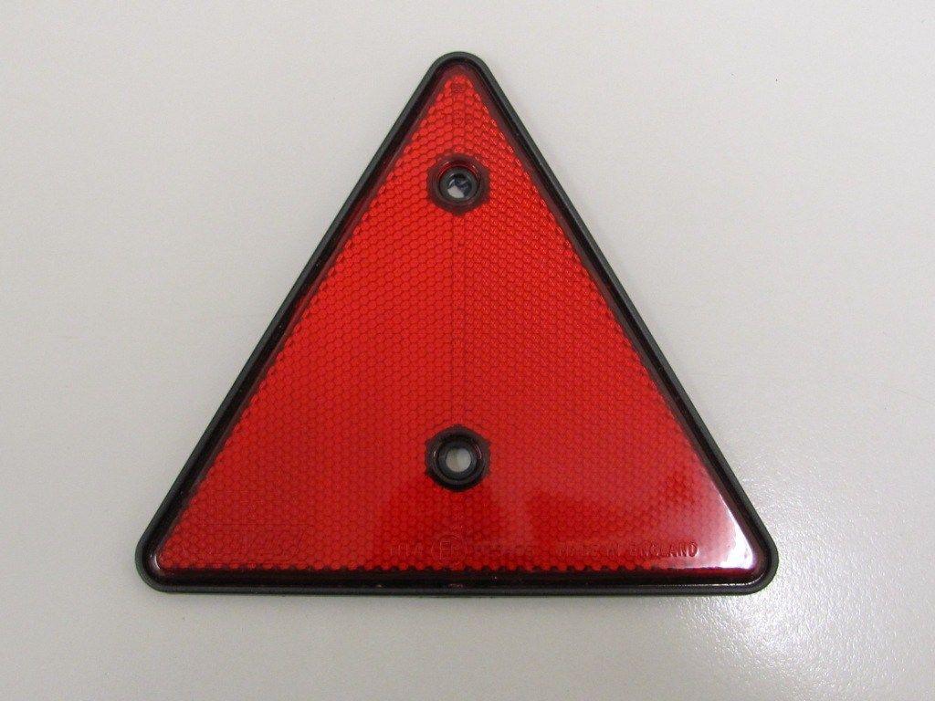 Circle in a Red Triangle Logo - Red Triangle Reflector - TRAILER PARTS ROCHDALE
