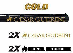 Caesar Guerini Logo - CAESAR GUERINI Vinyl Decal Sticker For Shotgun BARREL / Case / Gun