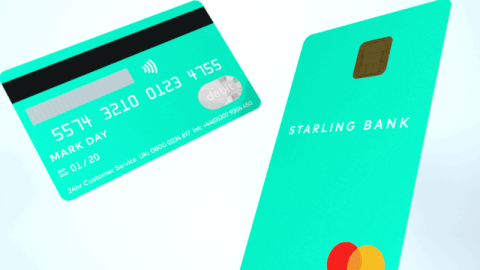 Debit Card Logo - Starling Bank flips the debit card on its head
