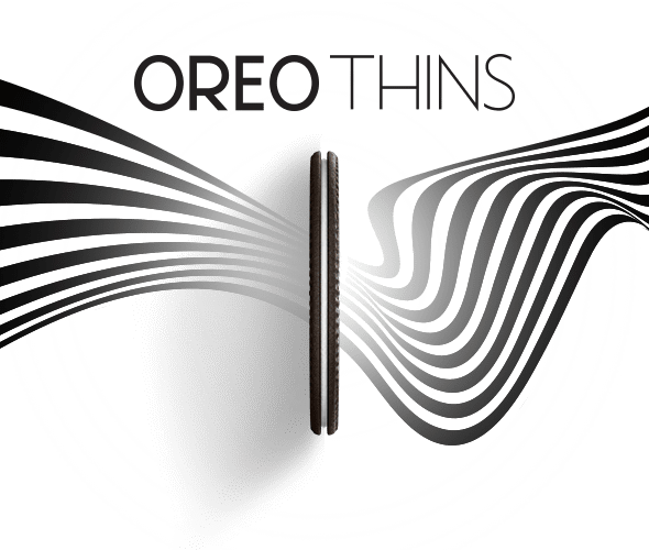 Black and White Line Logo - Oreo