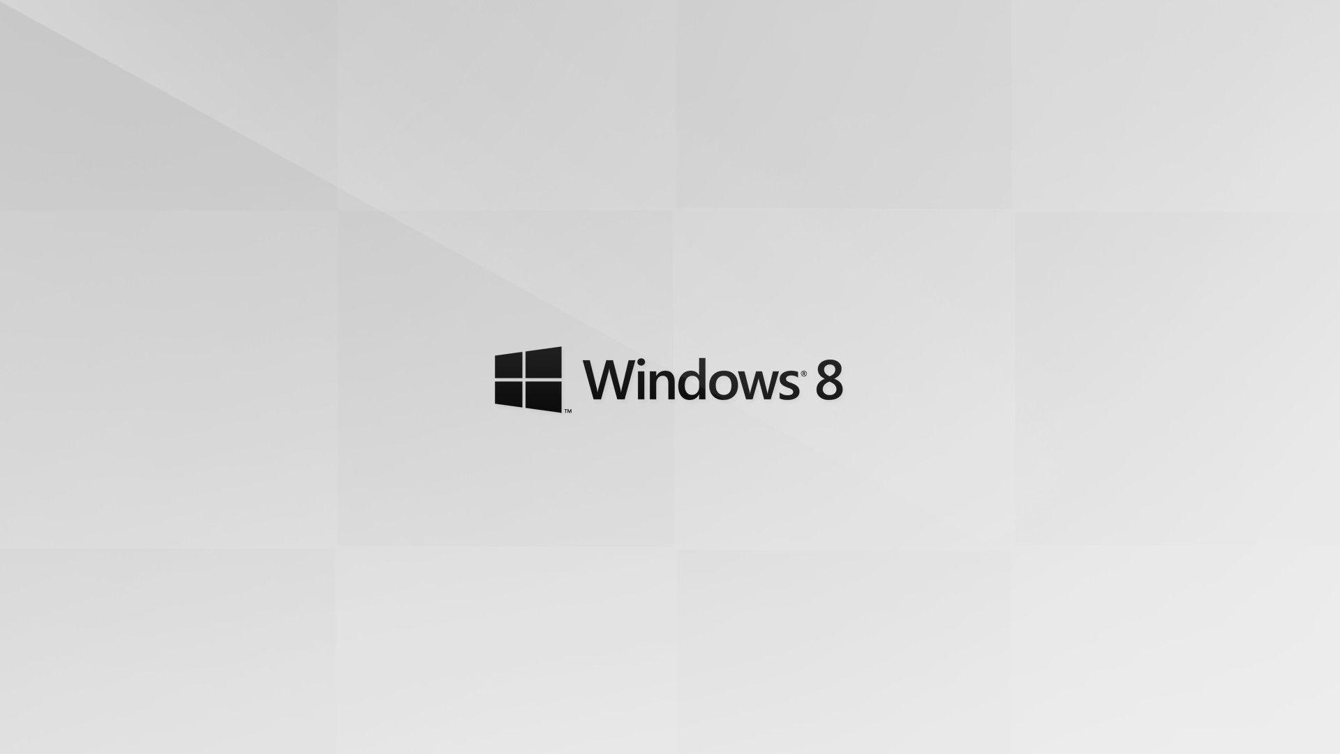 White Windows Logo - abstract, computers, white, operating systems, Windows 8, Microsoft ...