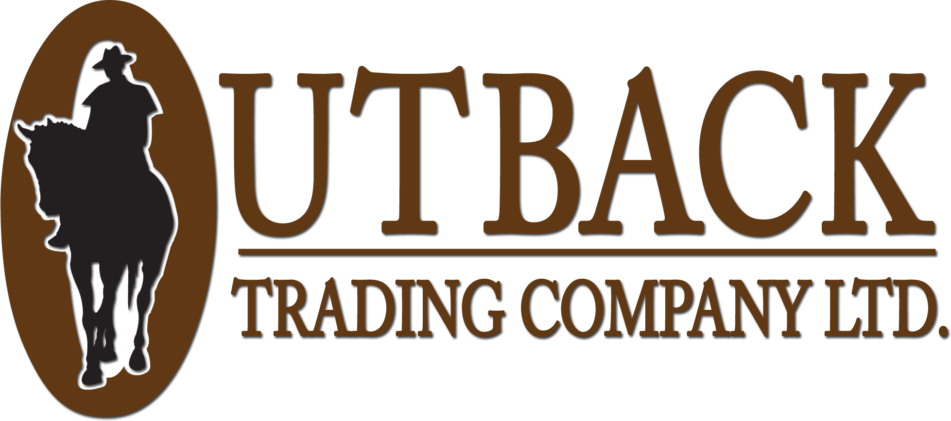 Outback Logo - Outback Logo BLK-BRN – Capital Area Therapeutic Riding Association
