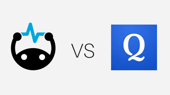 Cool Blue Quizlet Logo - Brainscape vs Quizlet