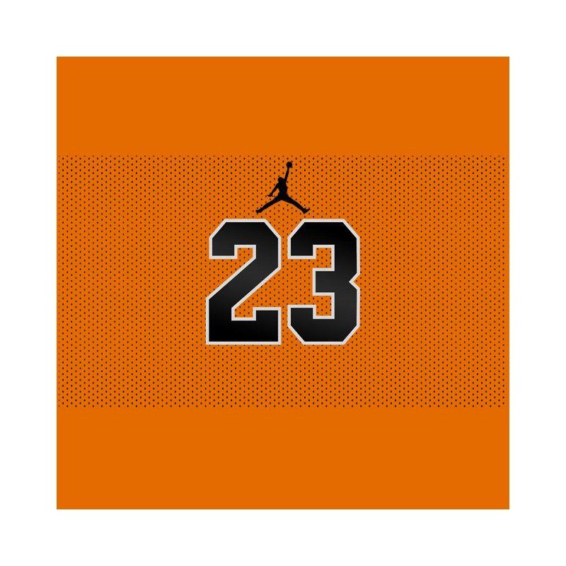 Number 23 Jordan Logo - michael jordan shirt number 23 orange
