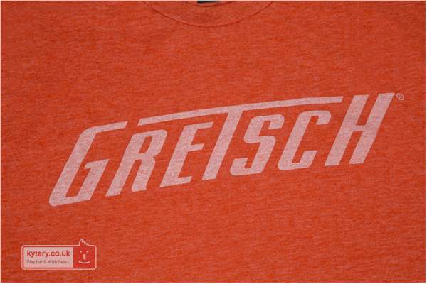 XXL Logo - GRETSCH Logo T-Shirt Heather Orange XXL T-Shirt