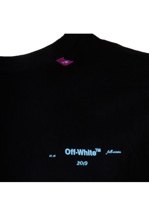 Off White Supreme Logo - OFF WHITE Longsleeve Logo Sign schwarz multi, 450,00 €
