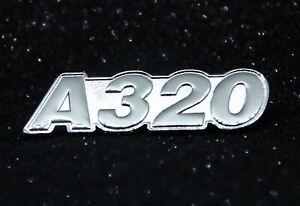 XXL Logo - Pin Airbus A320 XXL LOGO Silver for Pilots Crew 320 60mm! for ...