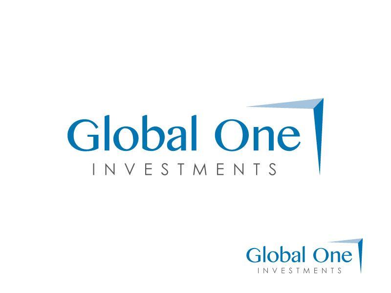 Global Rapid Logo - Investment Logo Design for Global One Investment