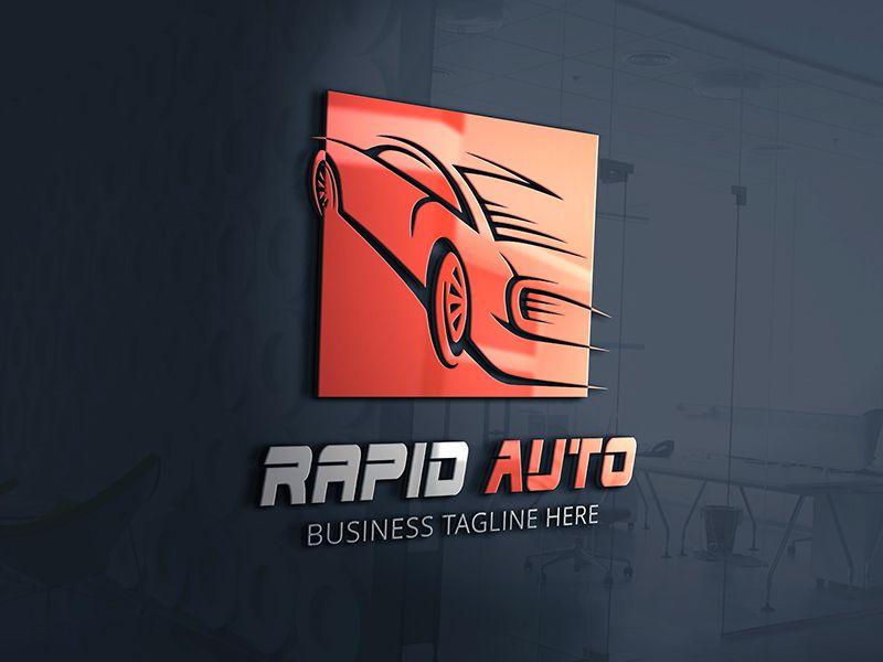 Global Rapid Logo - Rapid Auto Logo Template by Potenza Global Solutions. Dribbble