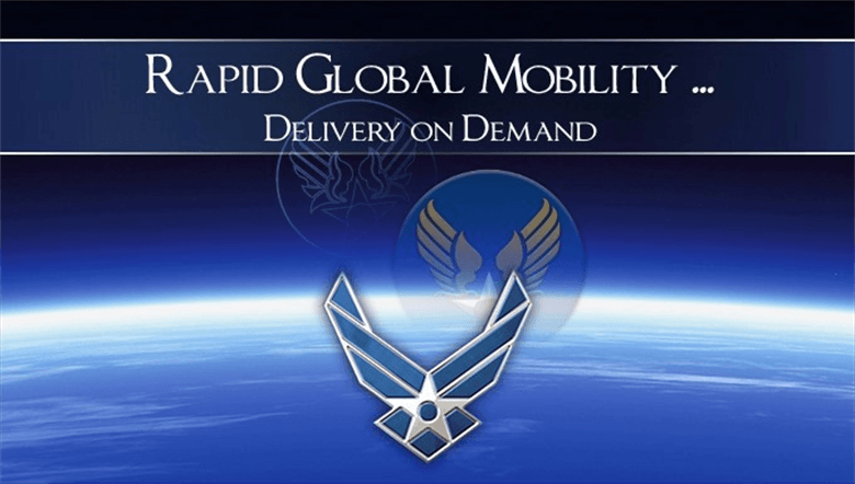 Global Rapid Logo - Rapid Global Mobility. Delivery on demand > U.S. Air Force