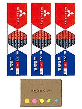 Blue and Red Body Logo - Uni Mitsubishi Vermilion Red and Prussian Blue Pencil, 5:5 Hexagonal ...