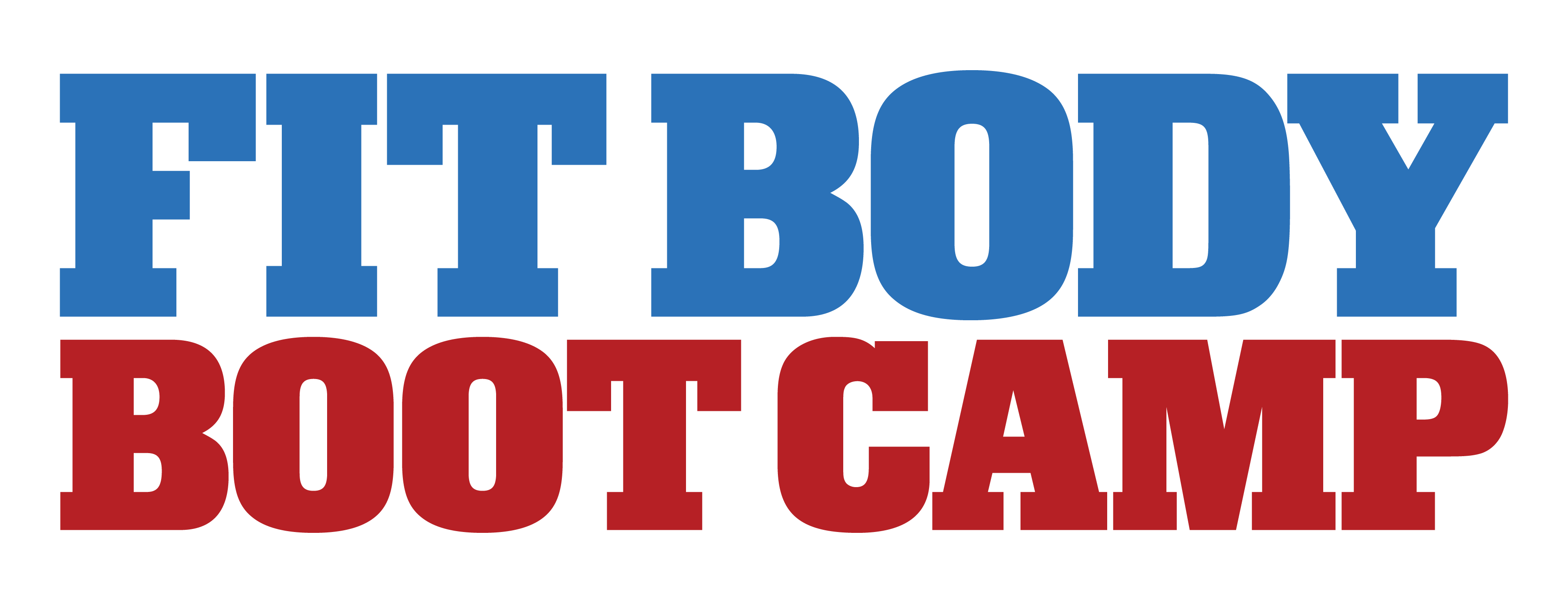 Blue and Red Body Logo - Fit Body Boot Camp | Claim Your 3 FREE Workouts