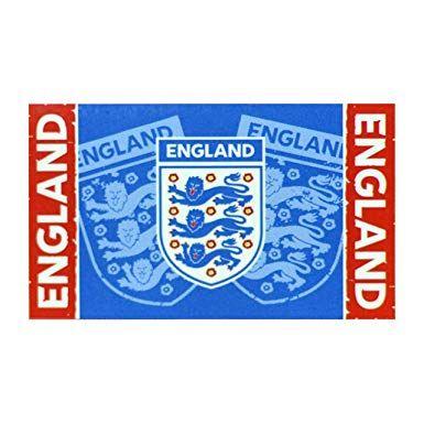 Blue and Red Body Logo - England Three Lions Body Flag (5 x 3) (Blue/Red/White): Amazon.co.uk ...