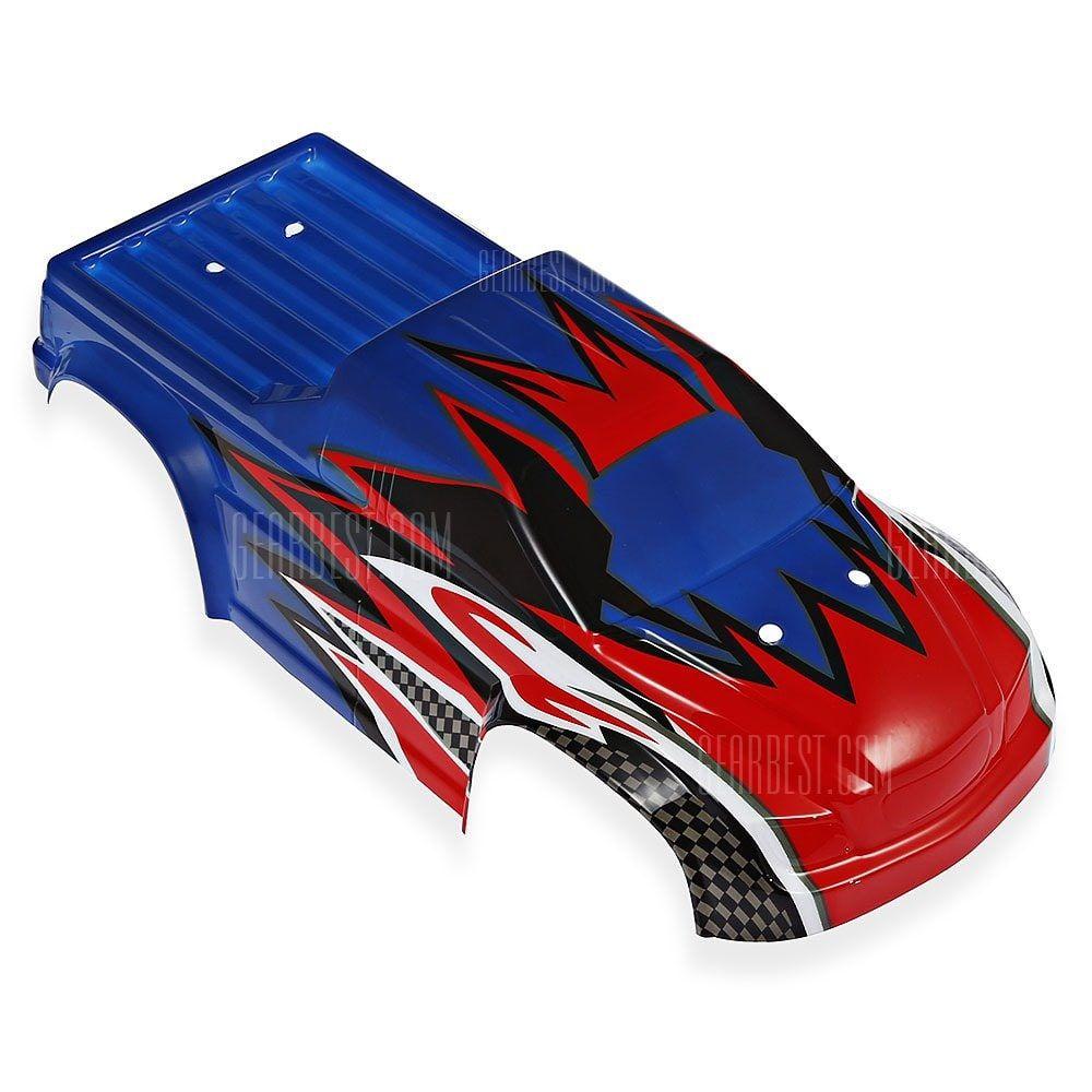 Blue and Red Body Logo - Original ZD Racing PVC Body Shell- BLUE AND RED Accessory for 10427