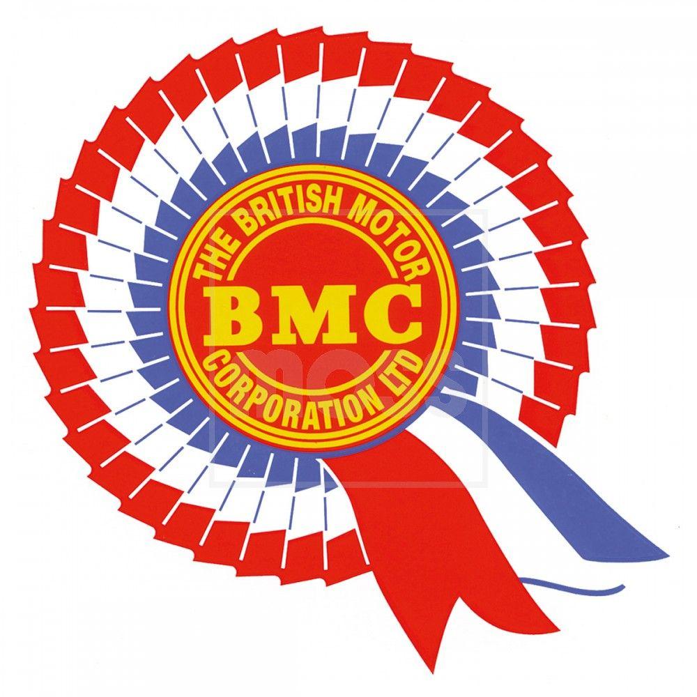 Blue and Red Body Logo - Sticker, body, BMC Rosette, red/white/blue