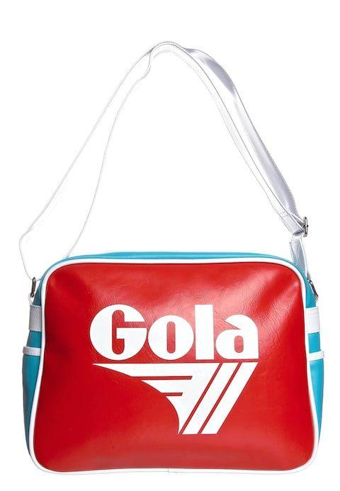 Blue and Red Body Logo - Gola REDFORD Body Bag Blue White.co.uk