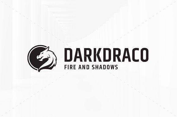 Dark Dragon Logo - Dark Dragon Logo Template ~ Logo Templates ~ Creative Market