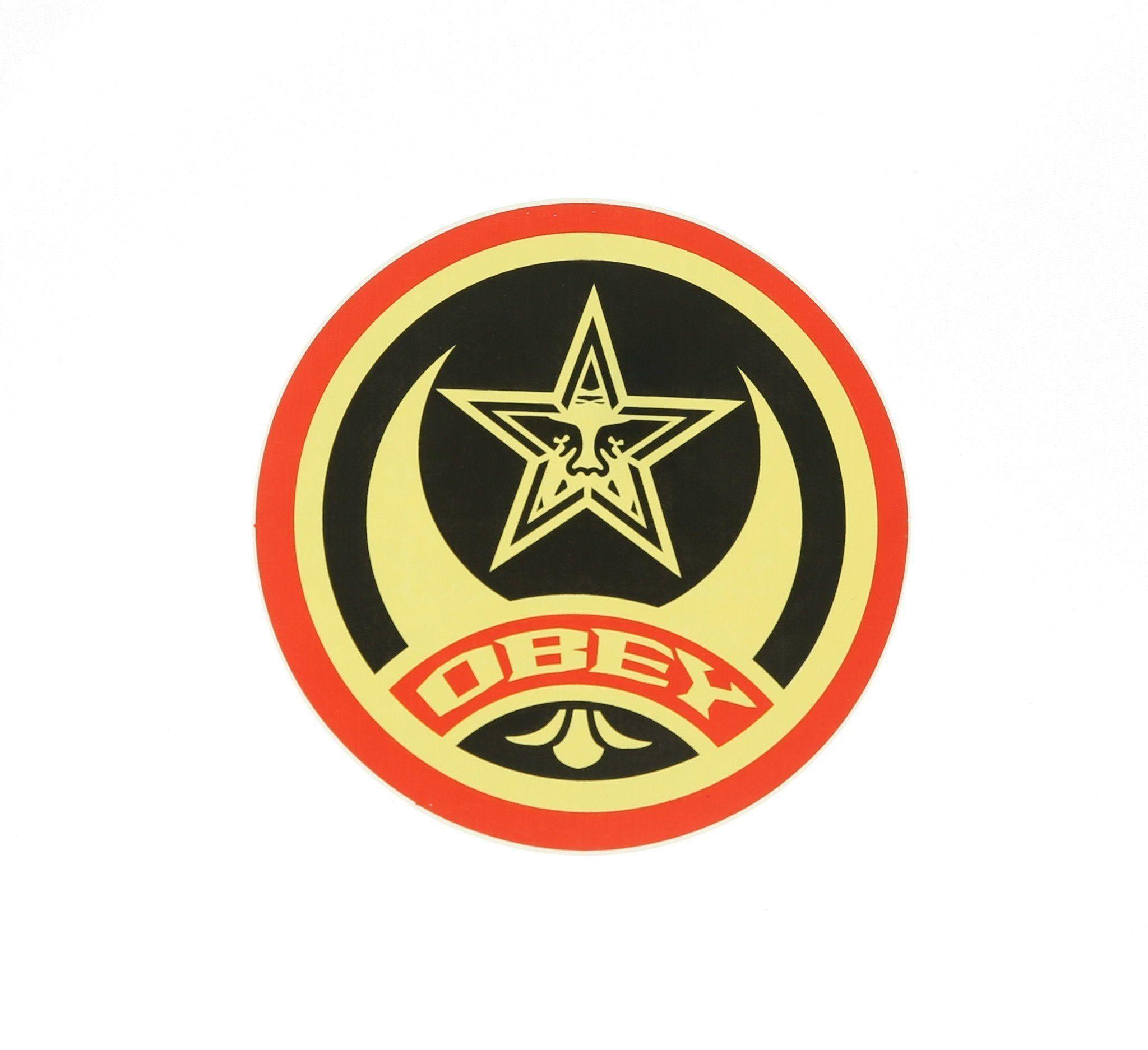 Obey Star Logo - OBEY STAR STICKER – SHOPATKINGS