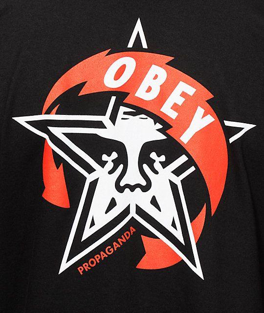 Obey Star Logo - Obey Around The World Star T-Shirt | Zumiez