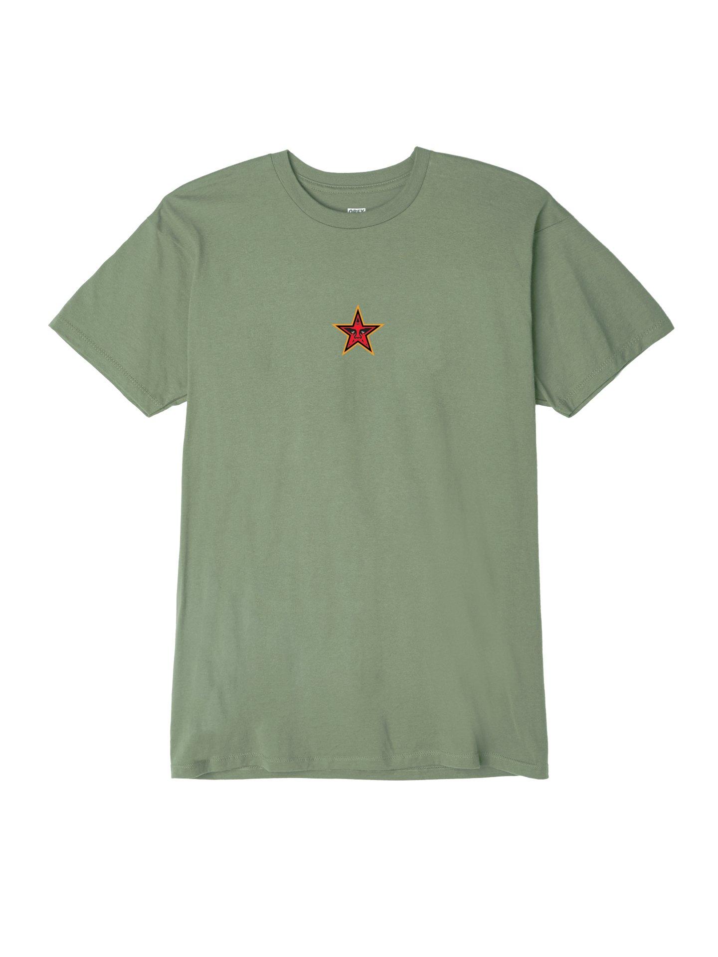 Obey Star Logo - OBEY Star Face Basic Tee