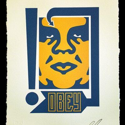 Obey Star Logo - Obey Star Letterpress - Obey Giant