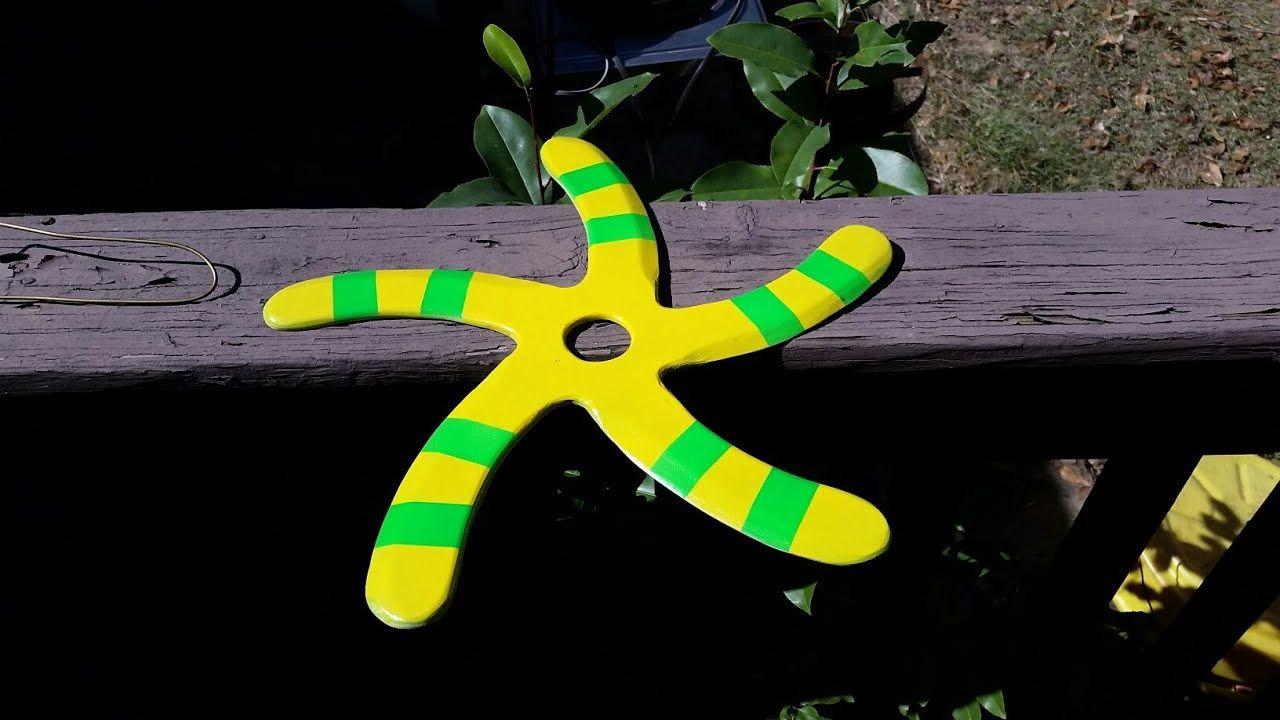 Boomerang Star Logo - Sea Star boomerang, thrown by Gary J, Part 1