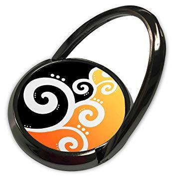 Swirling Orange Dots Logo - Amazon.com: 3dRose Rewards4life Gifts - Chic Swirls And Dots Yellow ...