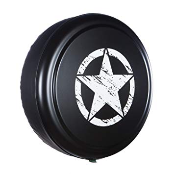 Boomerang Star Logo - Boomerang 31 Distressed Star Tire Cover