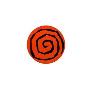 Swirling Orange Dots Logo - Swirly Dot Gifts - CafePress