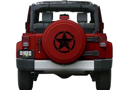 Boomerang Star Logo - Boomerang Jeep Wrangler Pre-Painted Tire Cover With Distressed Star ...