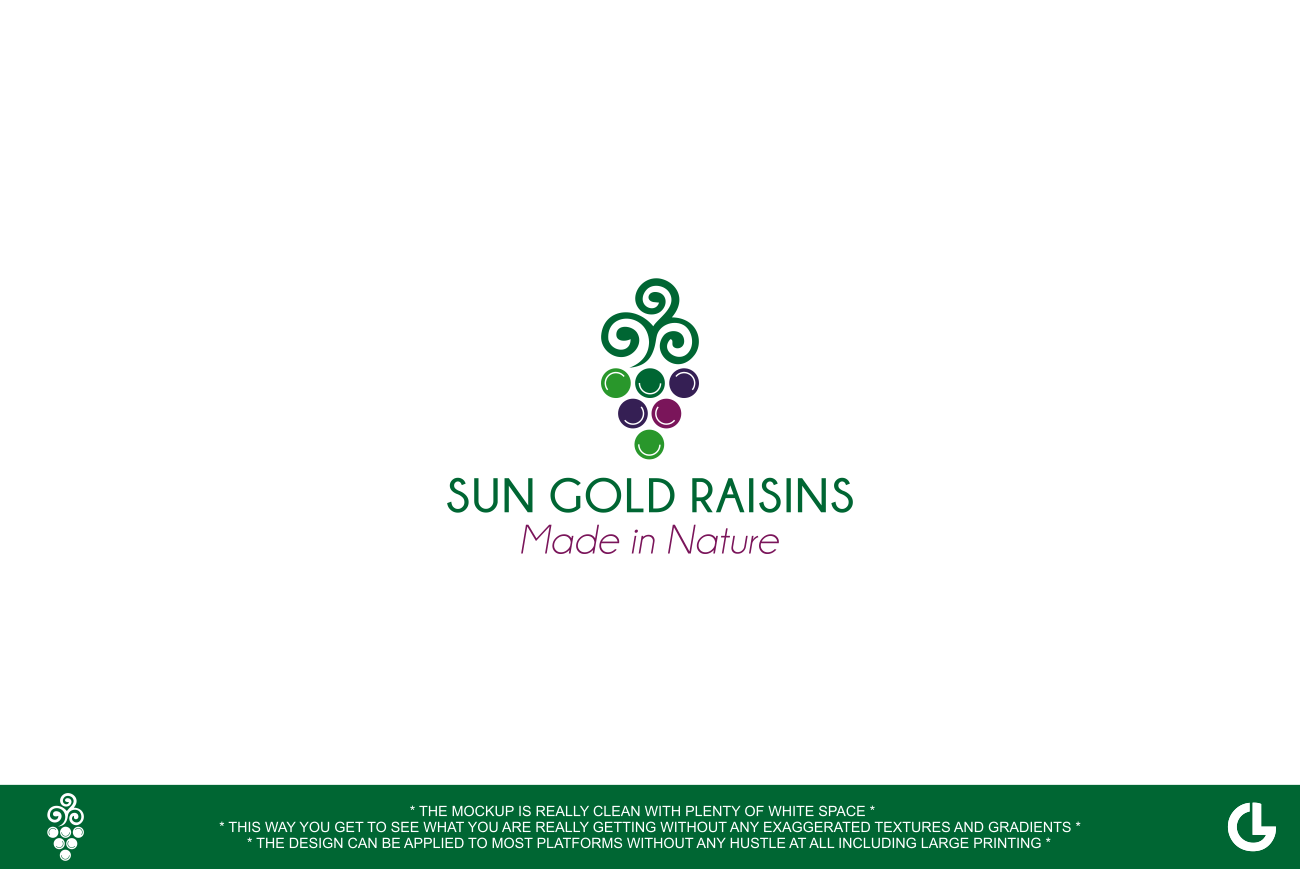 Most Colorful Logo - Playful, Colorful Logo Design for Sun Gold Raisins ''Made in Nature ...