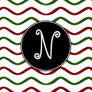 Red and Green with Wavy Lines Logo - Red Wavy Lines Pattern Gifts & Gift Ideas | Zazzle UK