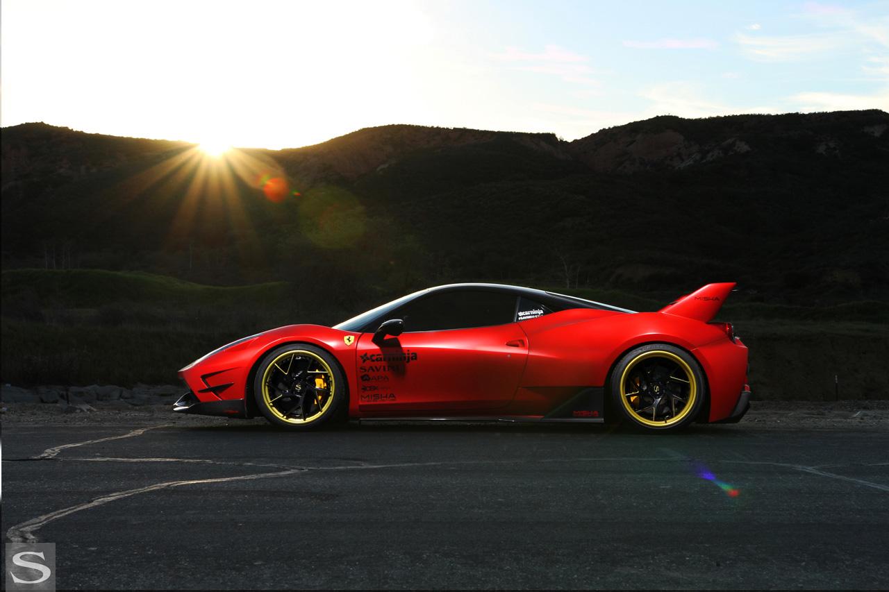 Ferrari 458 Black Matte