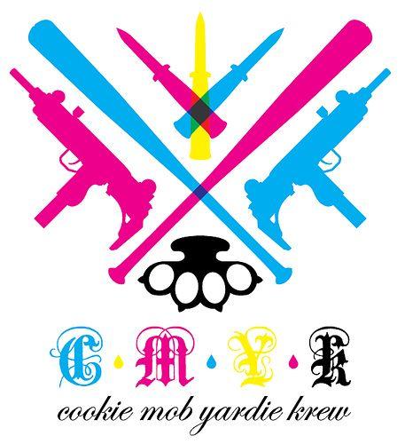 Krew Logo - C.M.Y.K (Cookie Mob Yardie Krew) logo / graphic. Logo / gra