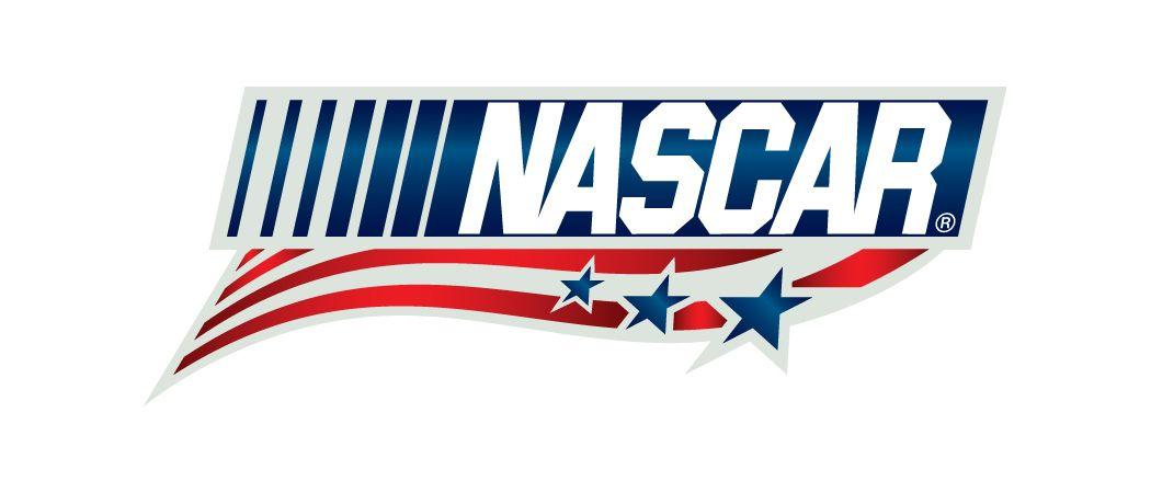 NASCAR Red White and Blue Logo - NASCAR Unites American Salute