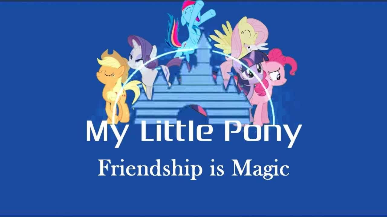 My Little Pony Logo - My Little Pony Disney Style logo - YouTube