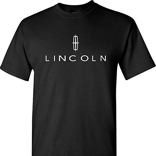 Lincoln Logo - Amazon.com: Lincoln Logo On a Black T Shirt: Clothing