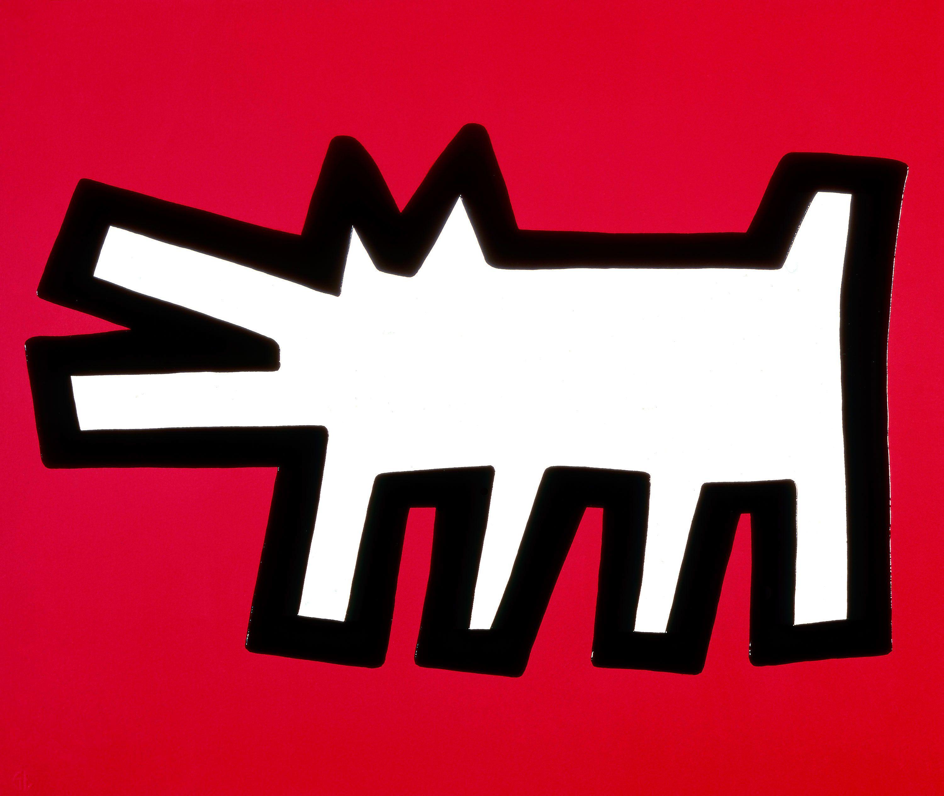 Barking Dog Logo - Barking Dog (from the Icons series) - Keith Haring | Paddle8