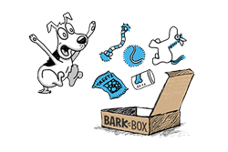 Barking Dog Logo - Dog Toys, Treats & Gifts Every Month | BarkBox