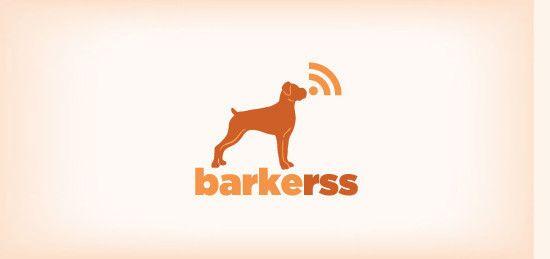 Barking Dog Logo - Amazing Rss Symbols Inspired Logo Designs (50 Designs) ~ Magofy
