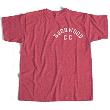 Red CC Logo - Inspired by Caddyshack T Shirt - Bushwood CC Logo Red: Amazon.co.uk ...