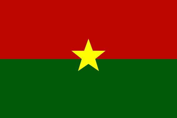 Green and Yellow Star Logo - Flag of Burkina Faso