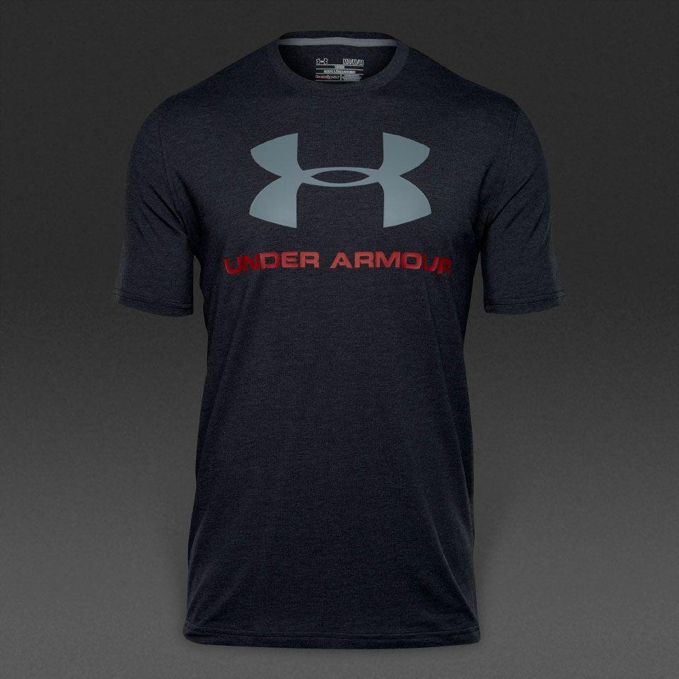 Red CC Logo - Mens Clothing - Under Armour CC Sportstyle Logo - Black/Red ...