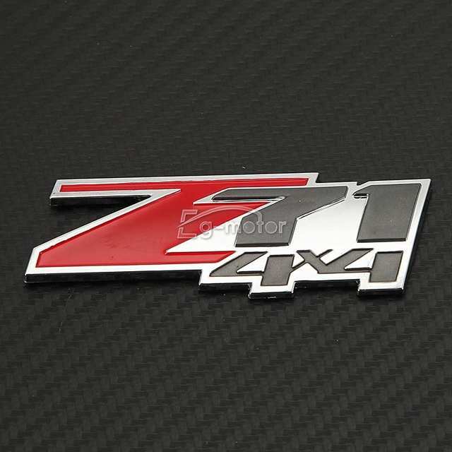 Red Chevrolet Logo - Online Shop RED ABS Z71 4x4 Emblem Badge Fits For Chevrolet ...